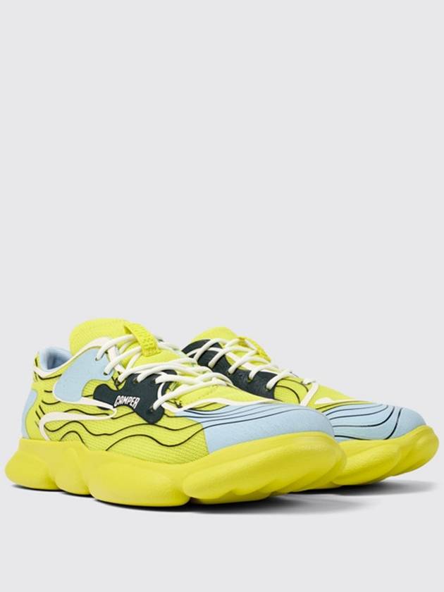 Karst Textile Low-Top Sneakers Yellow - CAMPER - BALAAN 3