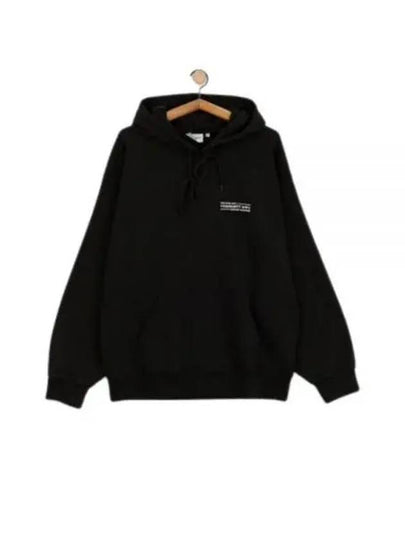 Stamp Print Balloon Fit Hoodie Black - CARHARTT WIP - BALAAN 2