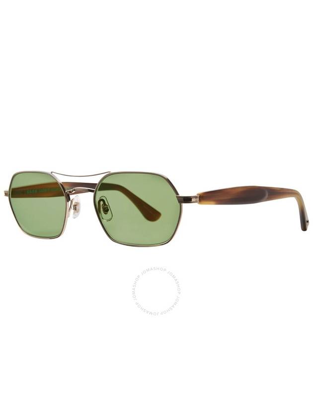 Garrett Leight GOLDIE SUN Palm Geometric Sunglasses 4064 G-BIO BTO/PALM 50 - GARRETT LEIGHT - BALAAN 2