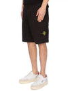 Cargo Bermuda Shorts Black - STONE ISLAND - BALAAN 5