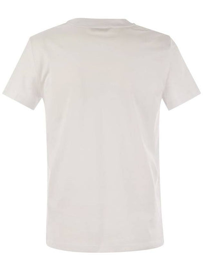 NUNZIO - Short-sleeved T-shirt with pocket and embroidery - MAX MARA - BALAAN 2