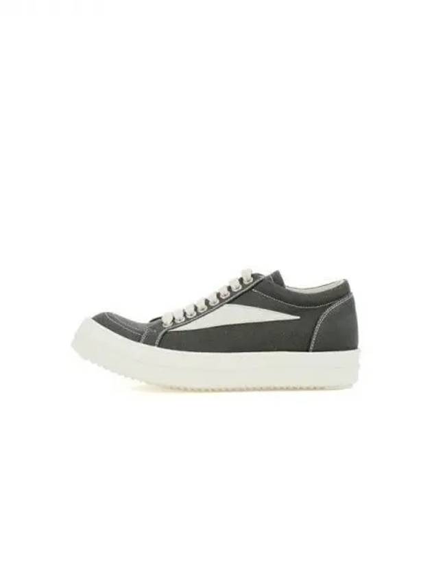 WOMEN DRKSHDW Vintage Canvas Sneakers Green 271767 - RICK OWENS - BALAAN 1