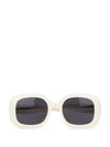 Eyewear Triomphe 10 Acetate Sunglasses White - CELINE - BALAAN 2