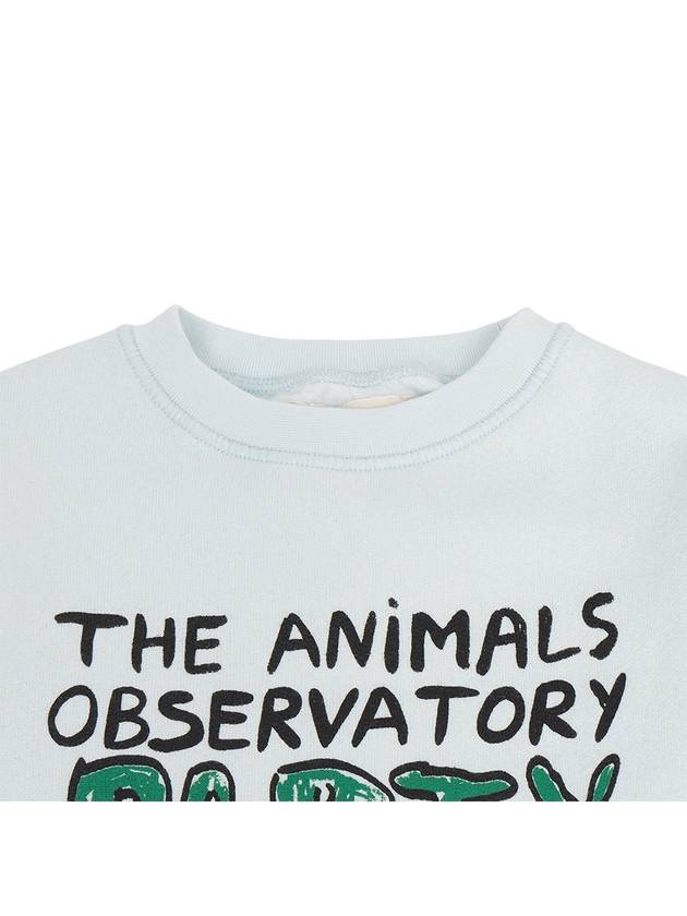 Kids brushed sweatshirt F24022 086 FP - THE ANIMALS OBSERVATORY - BALAAN 3