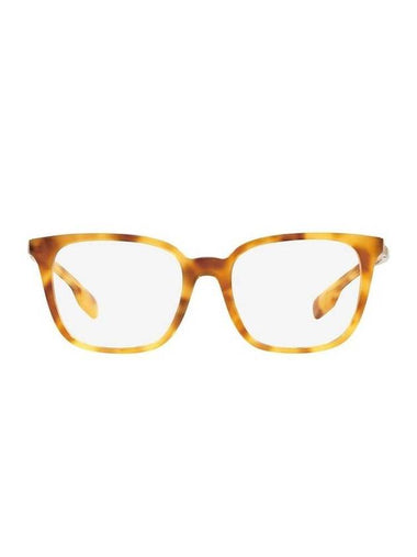 Eyewear Square Eyeglasses Light Havana - BURBERRY - BALAAN 1