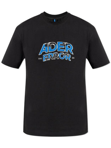 Ader Error T-shirt With Logo, Unisex, Black - ADER ERROR - BALAAN 1