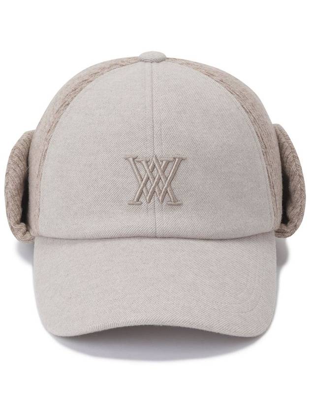 Official M WOOL KNIT BALL CAP BE - ANEWGOLF - BALAAN 4