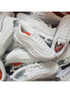 Air Max 97 Low Top Sneakers Triple White Wolf Grey - NIKE - BALAAN 4