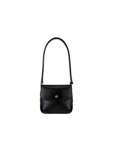 Women s Moir Leather Flap Handbag Black - GIORGIO ARMANI - BALAAN 1