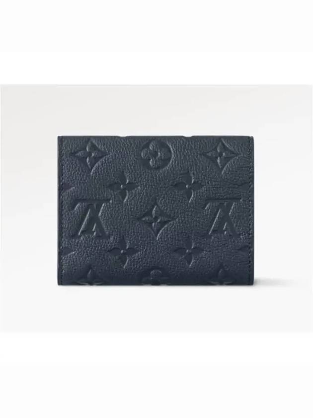 Victorine Monogram Empreinte Half Wallet Navy - LOUIS VUITTON - BALAAN 6