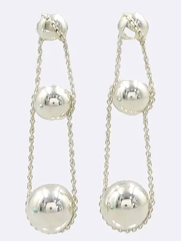 Tiffany 60979561 925 Silver Hardware Triple Drop Earrings - TIFFANY & CO. - BALAAN 2