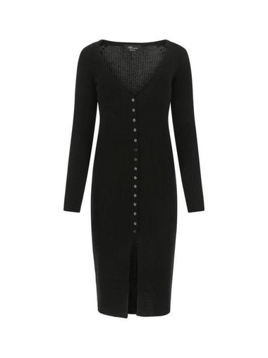 Black Wool Dress 2A210AN0990 M0110998201 - BLUMARINE - BALAAN 1