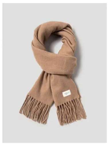 Rag Bone Addison Skinny Recycled Wool Scarf Muffler Camel Domestic Product GM0023101147350 - RAG & BONE - BALAAN 1