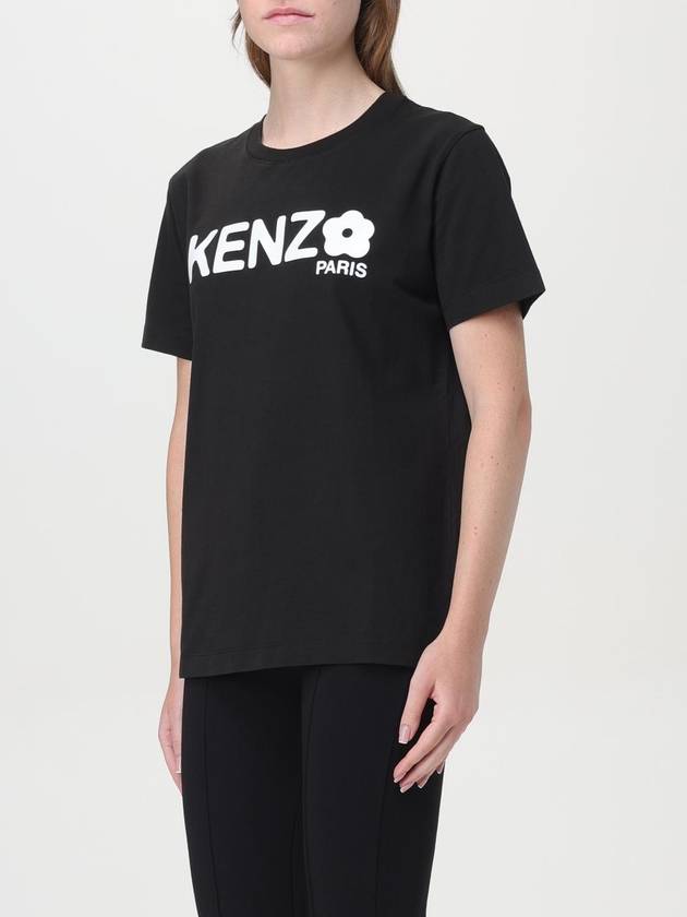 T-shirt Kenzo in cotone con logo - KENZO - BALAAN 4