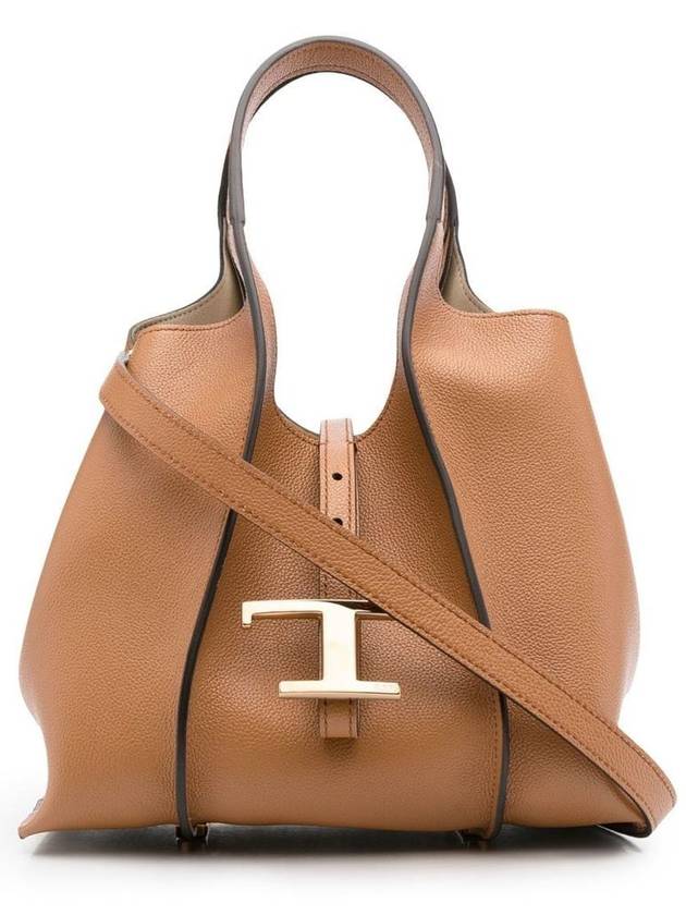 Tod'S Mini T Timeless Leather Shopping Bags - TOD'S - BALAAN 1