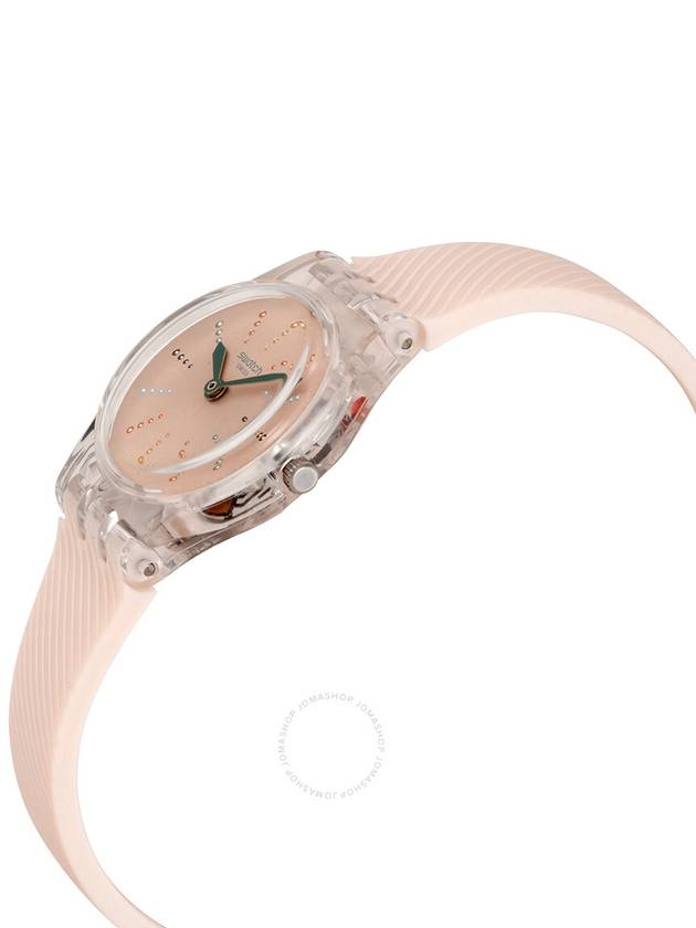 Swatch Quadretten Light Pink Sunray Dial Ladies Watch LK372 - SWATCH - BALAAN 2