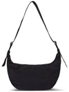 Stitched Hobo Cross Bag Black - THE GREEN LAB - BALAAN 6