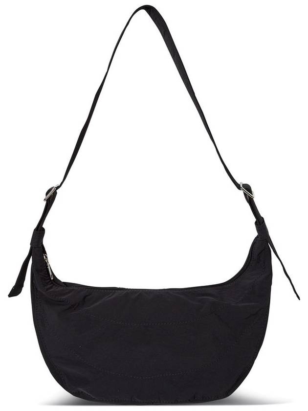 Stitched Hobo Cross Bag Black - THE GREEN LAB - BALAAN 6