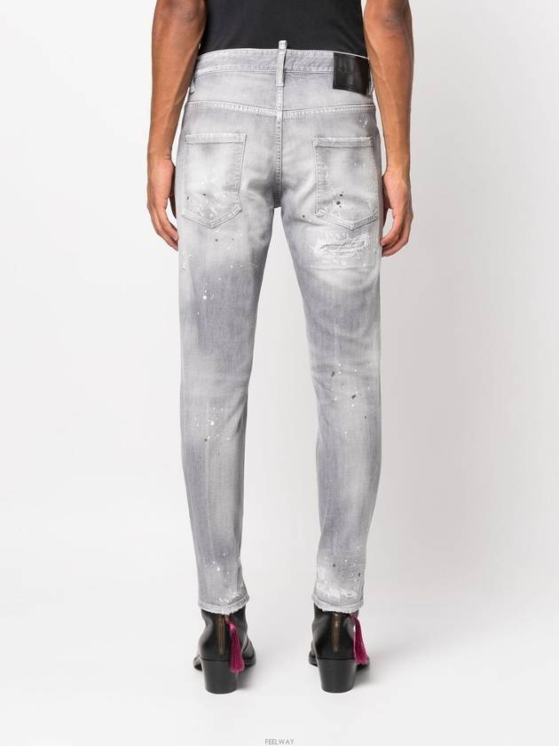 Skater Washing Jeans Grey - DSQUARED2 - BALAAN 4