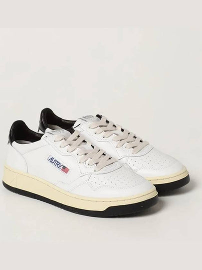 Medalist Leather Low Top Sneakers White - AUTRY - BALAAN 2