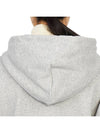 Logo Zip-Up Hoodie Grey - GANNI - BALAAN 10