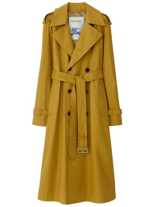 gabardine long trench coat 8089127 - BURBERRY - BALAAN 1