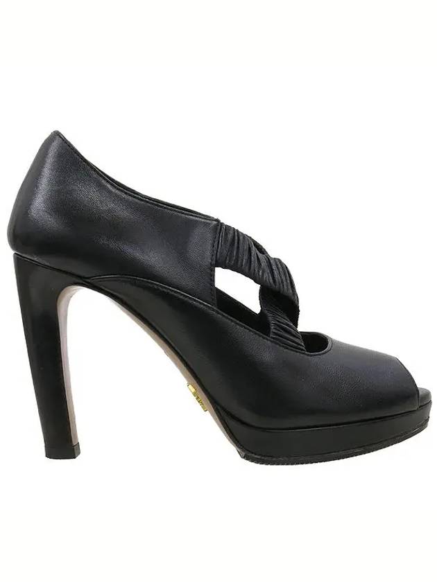 Smith Market Used Luxury Black Shoes Women s - PRADA - BALAAN 3