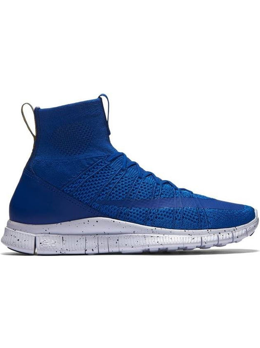 FC Free Fly Mercurial High Top Sneakers Royal Blue - NIKE - BALAAN.