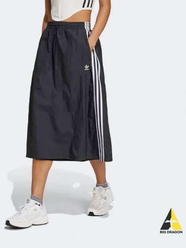 3S Long Skirt BLACK - ADIDAS - BALAAN 1