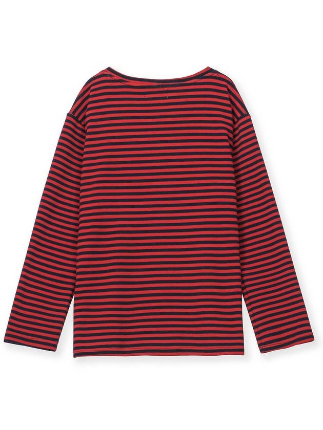 OVERSIZE STRIPE KNIT RED NAVY - ROLLING STUDIOS - BALAAN 3