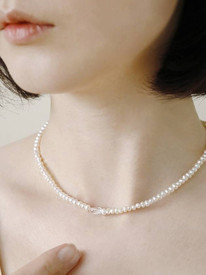 Upper Pearl Necklace White - SOSOO - BALAAN 2