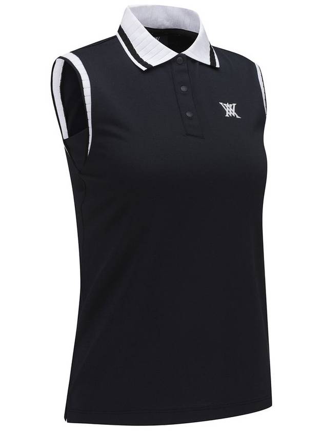 WOMEN KINT COLLAR SLEEVELESSBK - ANEWGOLF - BALAAN 4