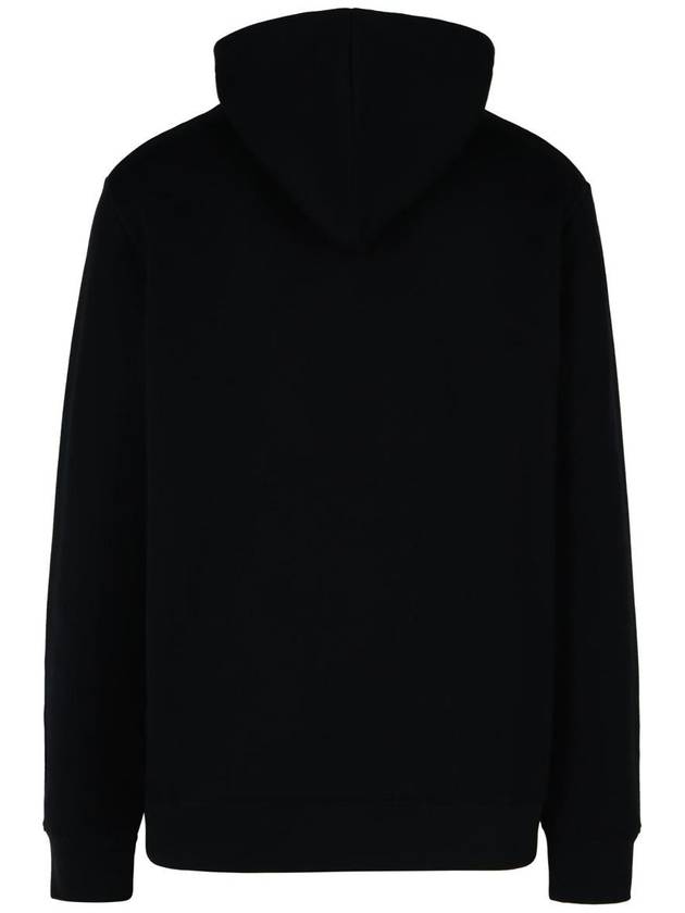 Balmain 'Lips' Black Cotton Sweatshirt - BALMAIN - BALAAN 3