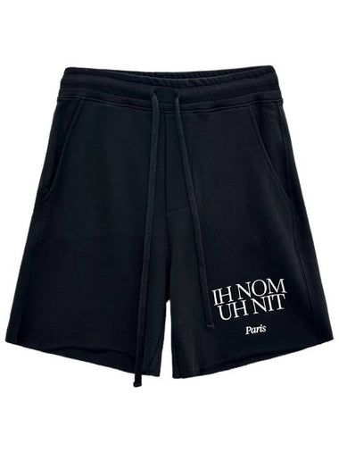 Logo Print Training Shorts NUS22312 009 - IH NOM UH NIT - BALAAN 1