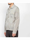 Chrome R Pocket Over Long Sleeve Shirt Grey - CP COMPANY - BALAAN 5