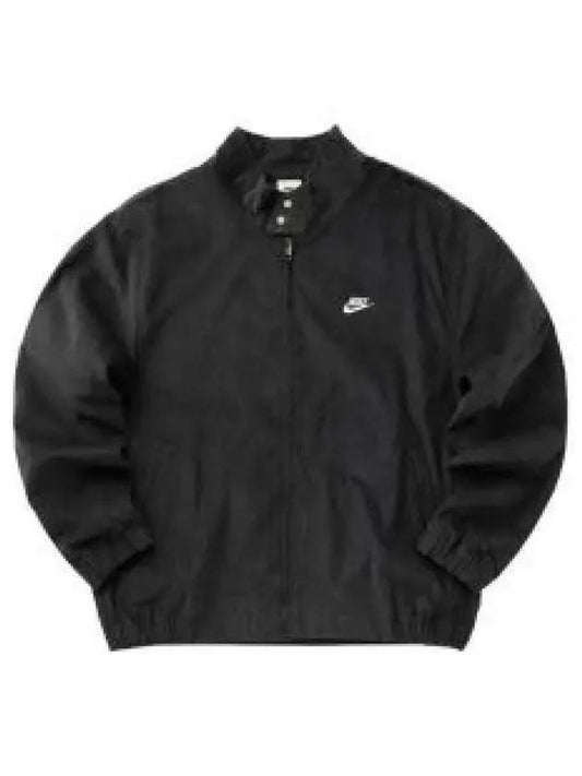 NSW Club Corduroy Harrington Jacket Black US EU FZ0631 010 - NIKE - BALAAN 2