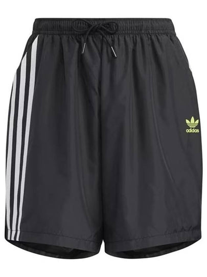 Trefoil Print Shorts Black - ADIDAS - BALAAN 2