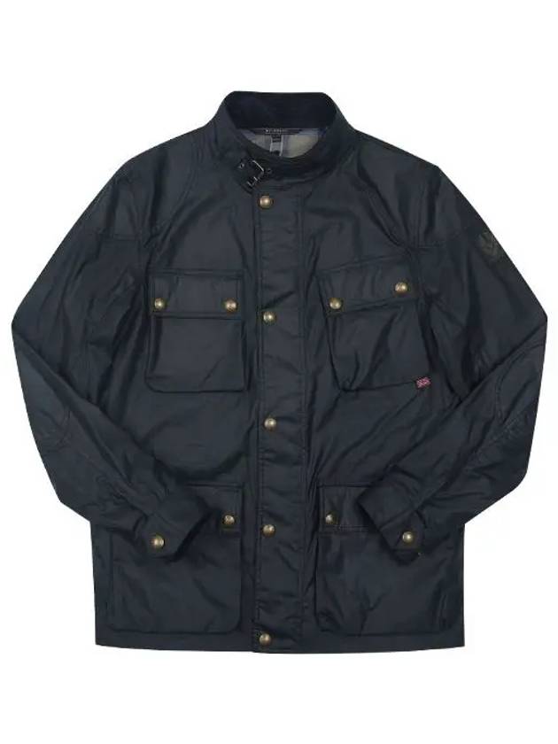 Fieldmaster Waxed Jacket Dark Navy - BELSTAFF - BALAAN 2