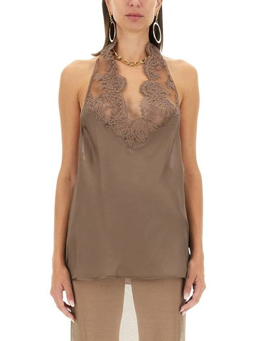 AMERICAN NECKLINE TOP - SAINT LAURENT - BALAAN 1