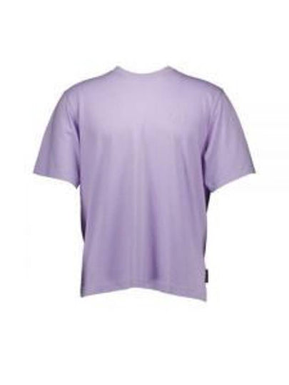 Logo Cotton Short Sleeve T-Shirt Purple - MOOSE KNUCKLES - BALAAN 2