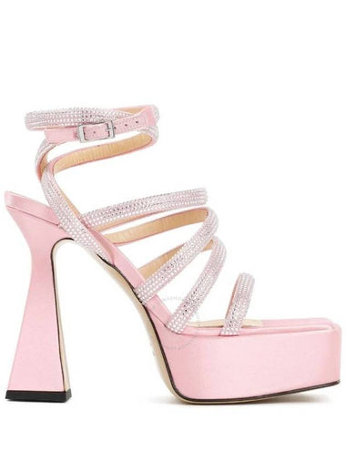 Mach & Mach Sydney Pink Embellishe Platform Sandals Brand Size 36 US Size 6 - MACH & MACH - BALAAN 1