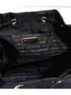 Duet Re-Nylon Bucket Bag Black Gold - PRADA - BALAAN 8