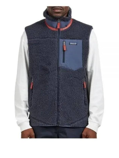 Classic Retro-X Fleece Vest Smolder Blue - PATAGONIA - BALAAN 2