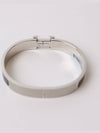 Click Ache HH Palladium Matte Bracelet Noir - HERMES - BALAAN 4