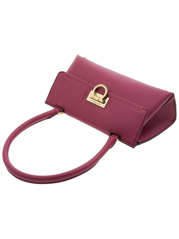 Trifolio Swing Tote Bag Red - SALVATORE FERRAGAMO - BALAAN 5