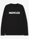 Men s Logo Black Long Sleeve T shirt 8D00004 89AJS 998 - MONCLER - BALAAN 2