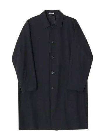 A24SC01WG TOP NAVY Men s Coat - AURALEE - BALAAN 1