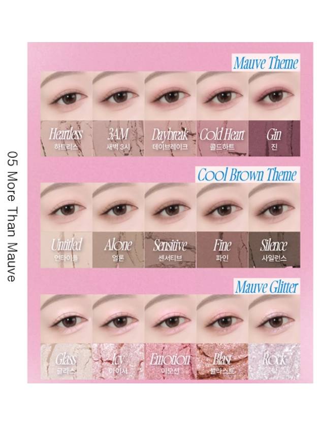 [fwee] More Mood Eyeshadow Palette (6 Colors) - FWEE - BALAAN 8