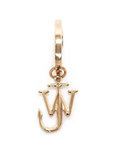 Logo Plaque Single Earring Gold - JW ANDERSON - BALAAN 2