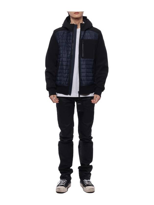 Sherwood Down Bomber Jacket Navy - MOOSE KNUCKLES - BALAAN 4